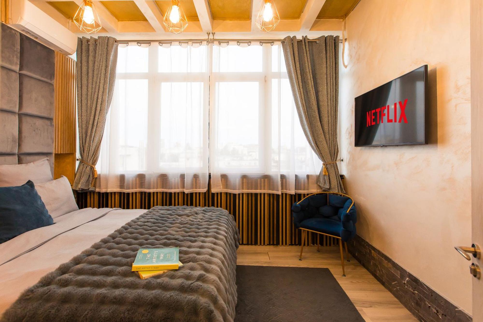 Royalty Apt With City Views On Calea Victoriei Bukareszt Zewnętrze zdjęcie