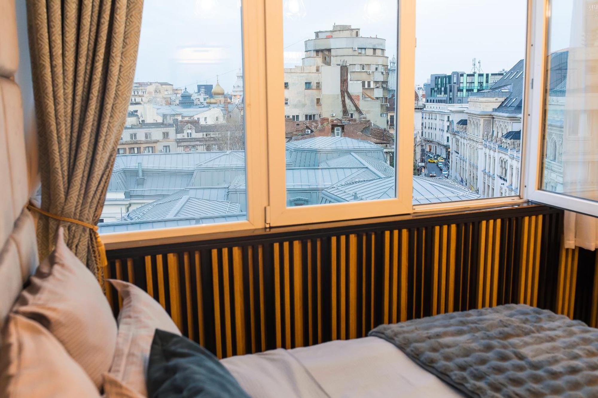 Royalty Apt With City Views On Calea Victoriei Bukareszt Zewnętrze zdjęcie