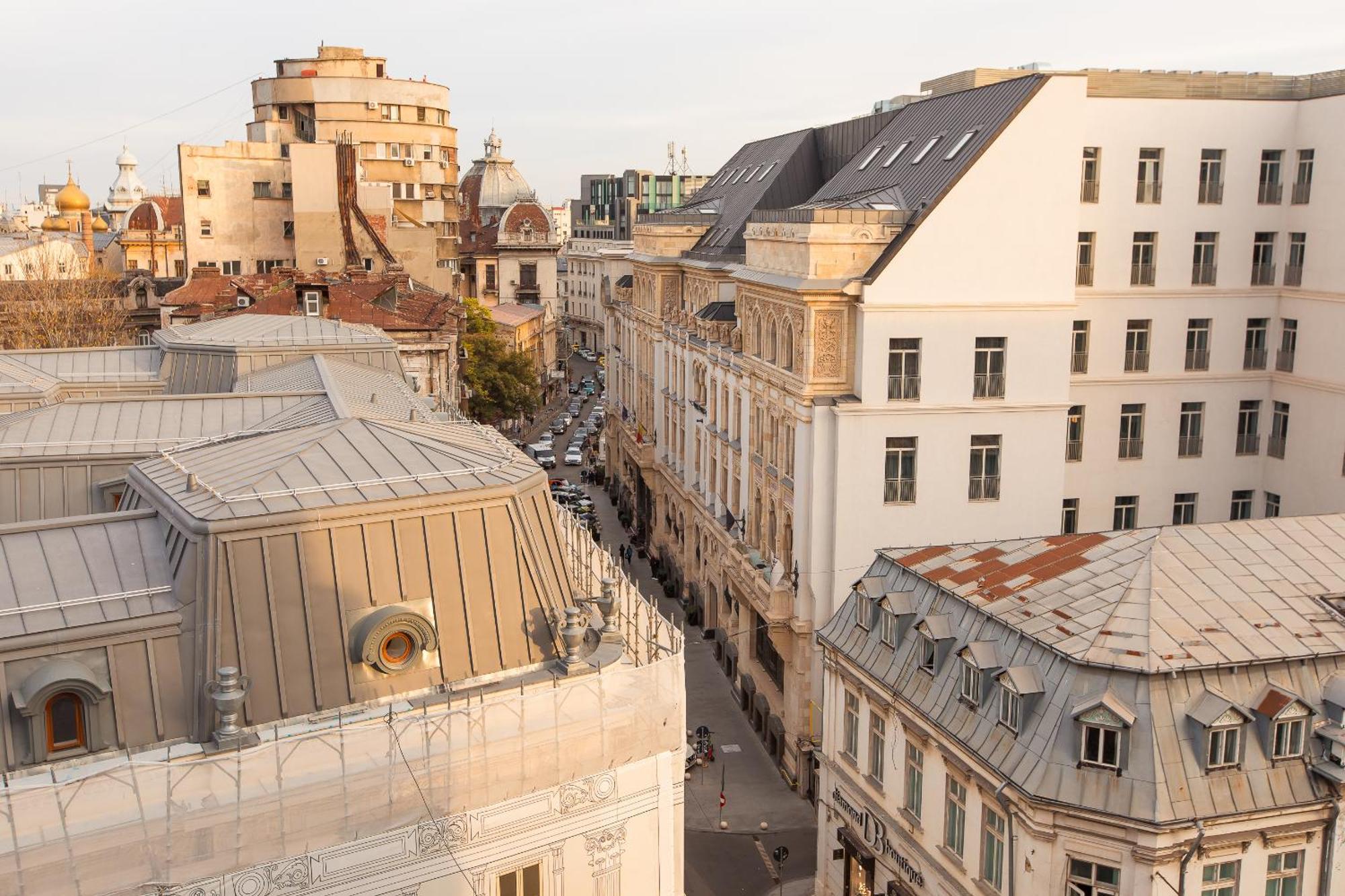 Royalty Apt With City Views On Calea Victoriei Bukareszt Zewnętrze zdjęcie