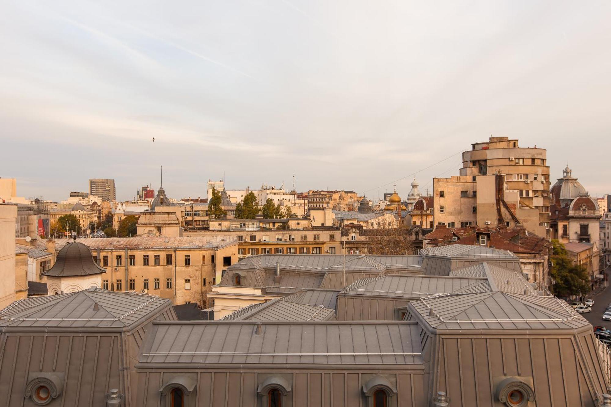 Royalty Apt With City Views On Calea Victoriei Bukareszt Zewnętrze zdjęcie